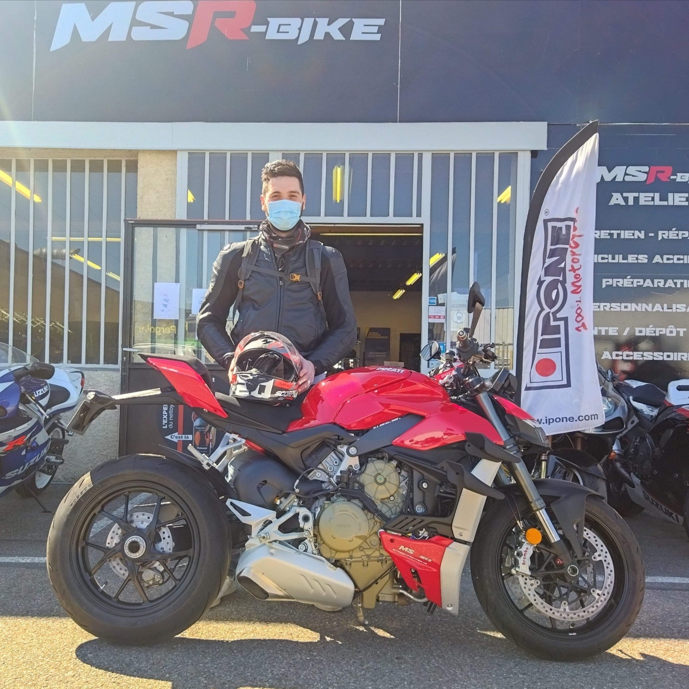 Photo moto neuve MSR Bike